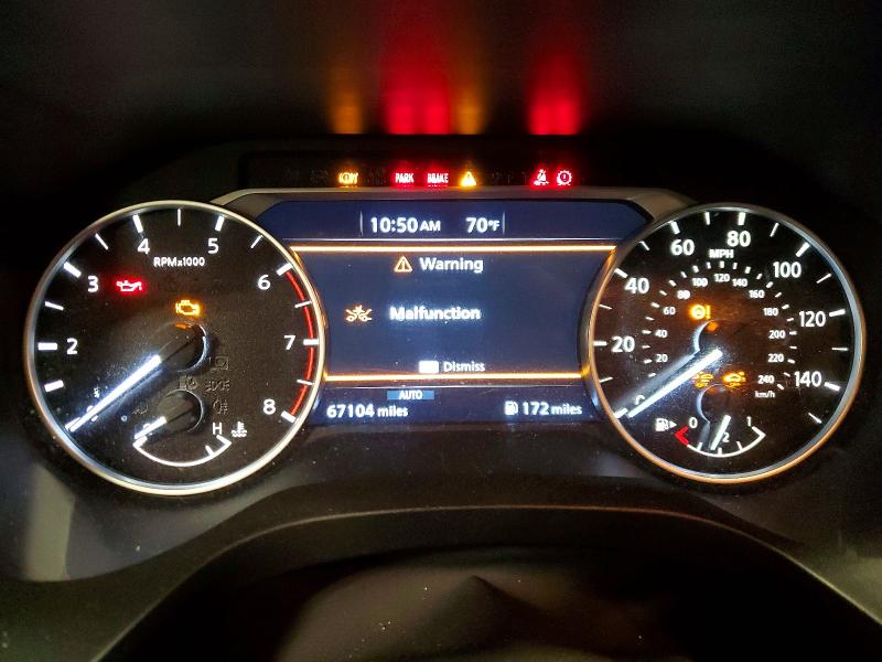Photo 9 from auction – 2021 NISSAN ROGUE with VIN 5N1AT3BB0MC838024