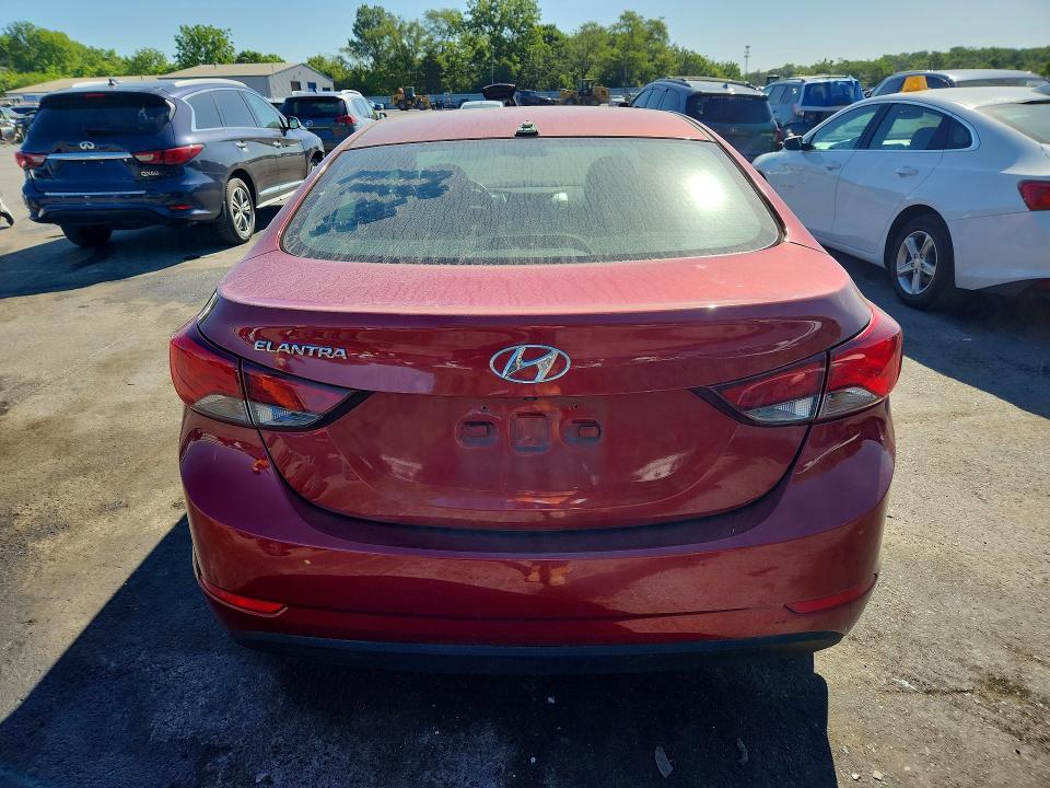 Photo 6 from auction – 2016 HYUNDAI ELANTRA with VIN 5NPDH4AE5GH716000