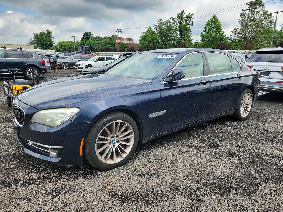 BMW 750 2014 with VIN WBAYF8C50ED653271 - Photo from auction