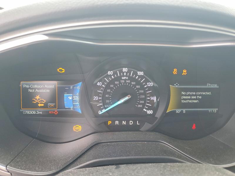 Photo 9 from auction – 2020 FORD FUSION with VIN 3FA6P0CD3LR179309