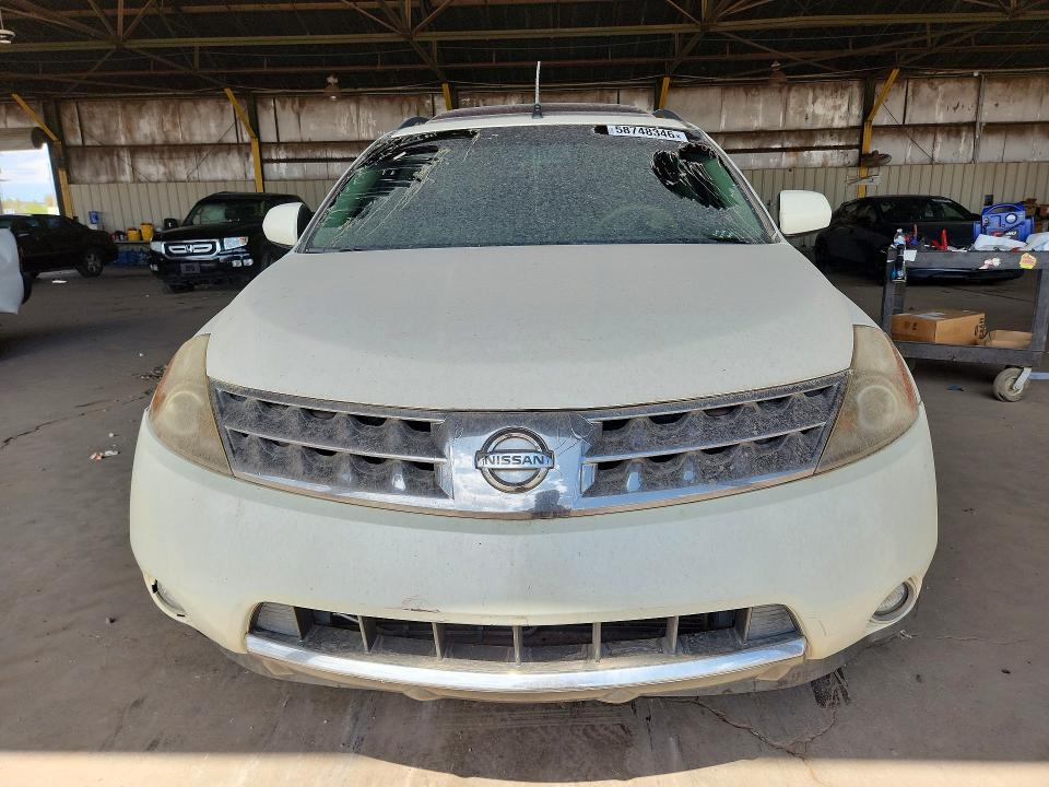 Photo 5 from auction – 2006 NISSAN MURANO with VIN JN8AZ08W46W521848