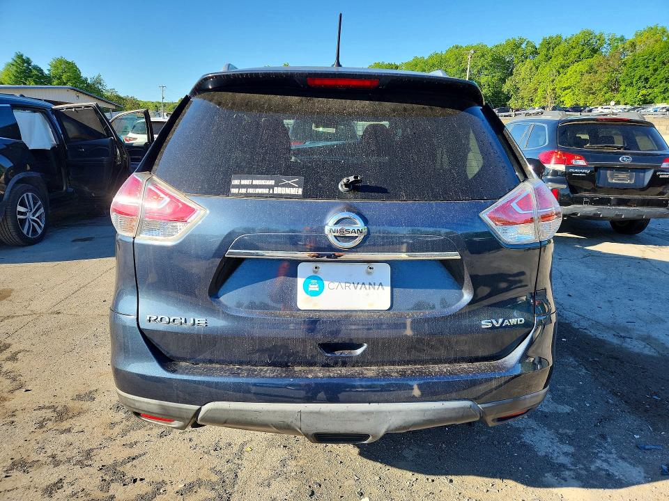 Photo 6 from auction – 2016 NISSAN ROGUE with VIN KNMAT2MV1GP673698