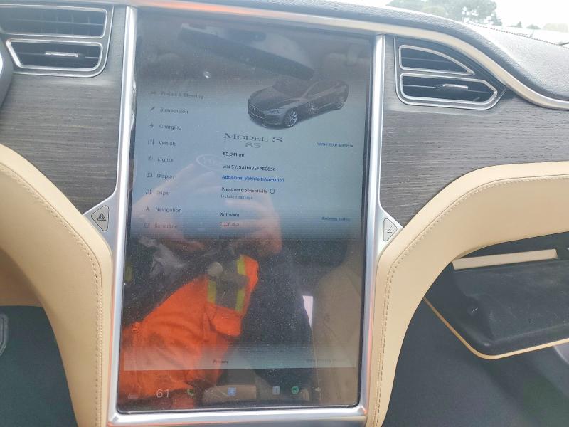 Photo 9 from auction – 2014 TESLA MODEL S with VIN 5YJSA1H13EFP50056