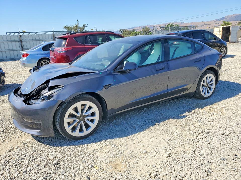 TESLA MODEL 3 2023 with VIN 5YJ3E1EA5PF596188 - Photo from auction