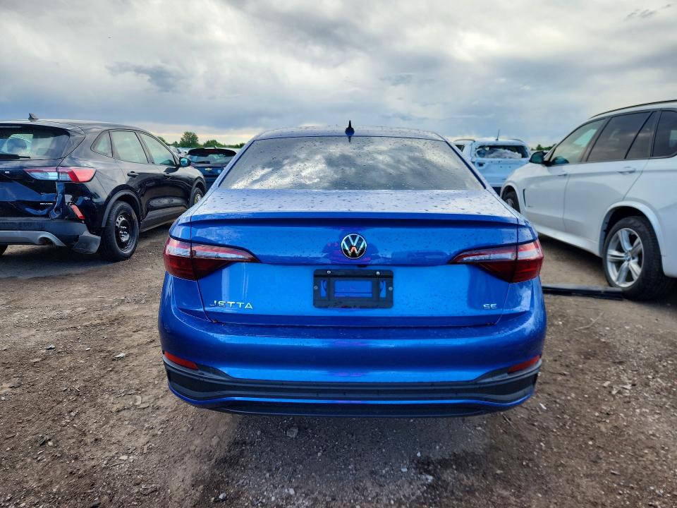 Photo 6 from auction – 2023 VOLKSWAGEN JETTA with VIN 3VW7M7BU7PM051334