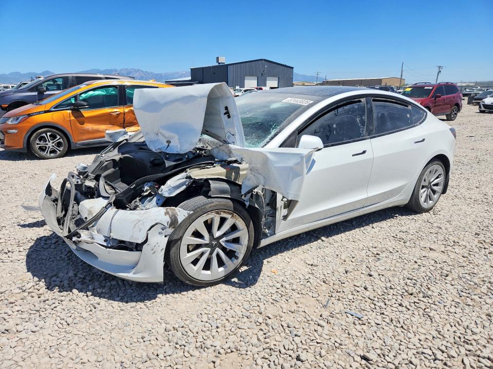 TESLA MODEL 3 2021 с VIN 5YJ3E1EB7MF980526 - Фото с аукциона