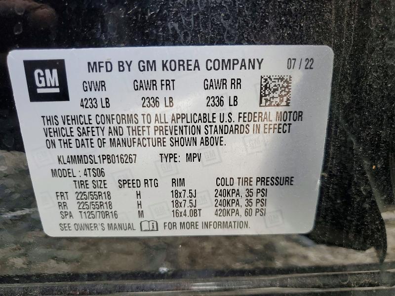 Photo 14 from auction – 2023 BUICK ENCORE GX with VIN KL4MMDSL1PB016267