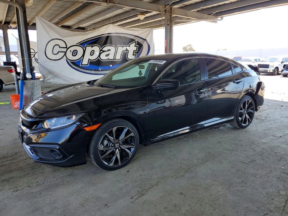HONDA CIVIC 2021 with VIN 2HGFC2F85MH520868 - Photo from auction