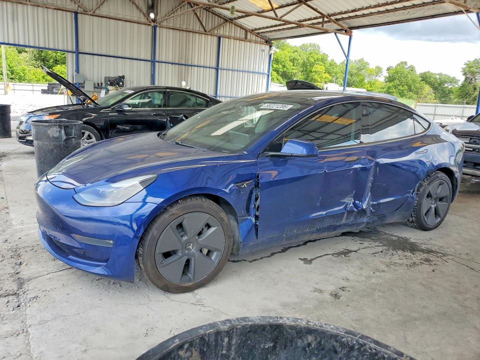 TESLA MODEL 3 2021 with VIN 5YJ3E1EB5MF062449 - Photo from auction