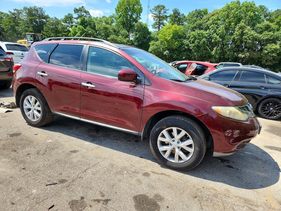 Photo 4 from auction – 2012 NISSAN MURANO with VIN JN8AZ1MW4CW201131