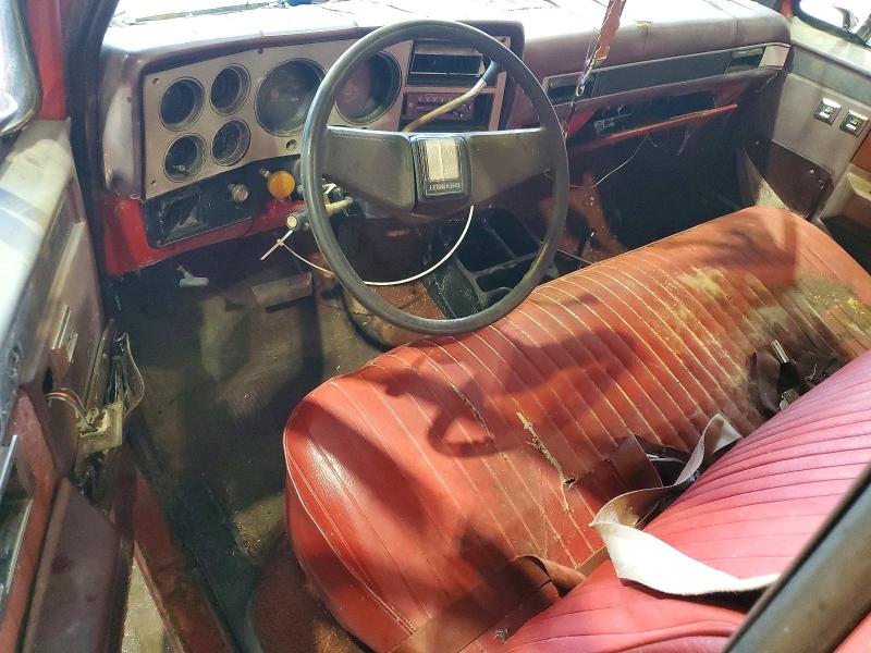 Photo 8 from auction – 1985 CHEVROLET C10 with VIN 1GCDC14H5FJ122127