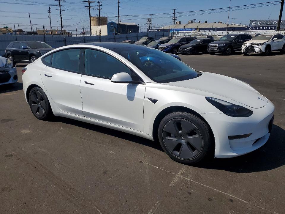 Photo 4 from auction – 2023 TESLA MODEL 3 with VIN 5YJ3E1EA4PF411029