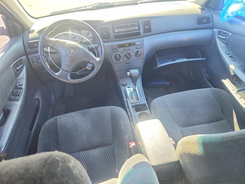 Photo 8 from auction – 2005 TOYOTA COROLLA with VIN 2T1BR32E55C354800