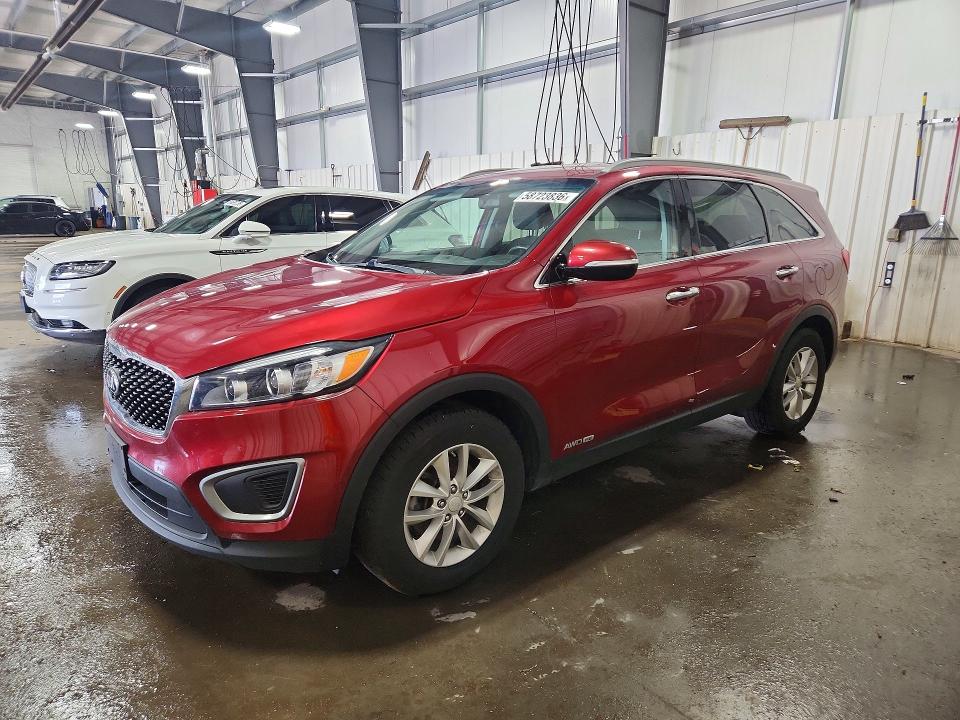 KIA SORENTO 2016 with VIN 5XYPGDA58GG005754 - Photo from auction