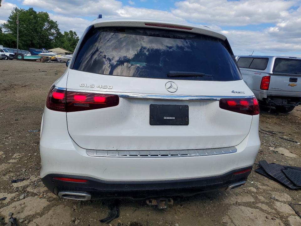Photo 6 from auction – 2025 MERCEDES-BENZ GLS with VIN 4JGFF5KE4SB359515