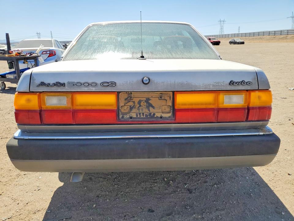 Photo 6 from auction – 1986 AUDI 5000 with VIN WAUHD0445GN027290