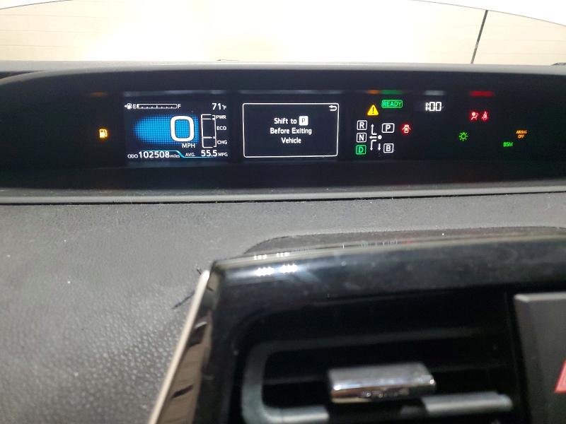 Photo 9 from auction – 2016 TOYOTA PRIUS with VIN JTDKARFU2G3000546