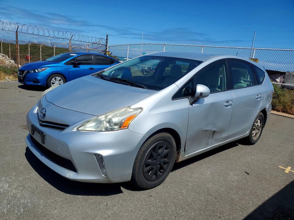 TOYOTA PRIUS V 2013 with VIN JTDZN3EU1D3190191 - Photo from auction