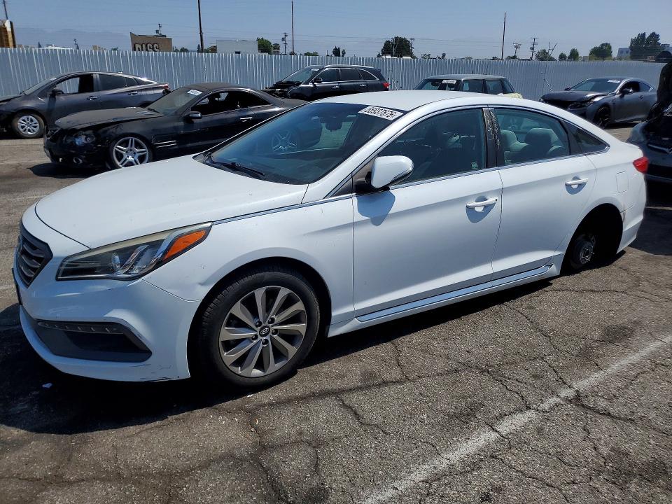 HYUNDAI SONATA 2016 with VIN 5NPE34AF8GH274471 - Photo from auction