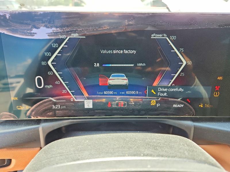 Photo 9 from auction – 2023 BMW I4 with VIN WBY43AW05PFP98796