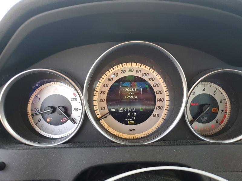 Photo 9 from auction – 2013 MERCEDES-BENZ C with VIN WDDGF8AB2DR279468