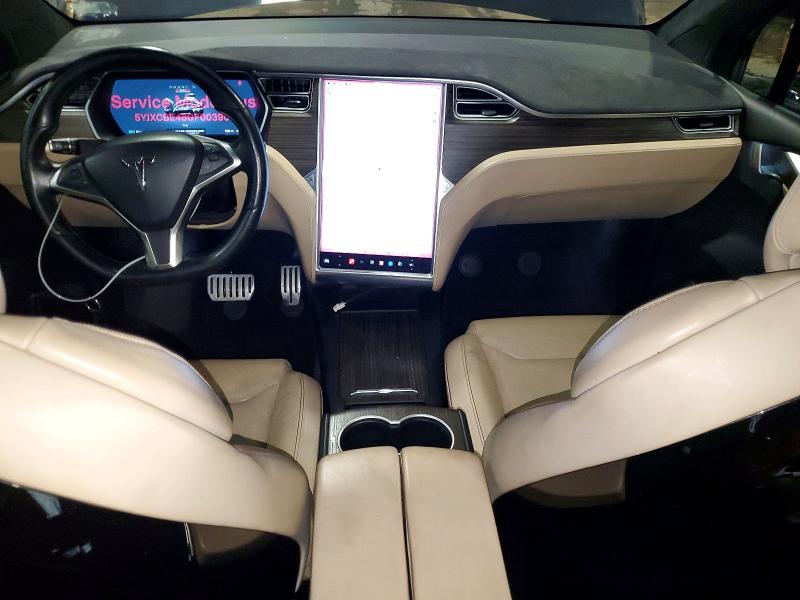 Photo 8 from auction – 2016 TESLA MODEL X with VIN 5YJXCBE48GF003902