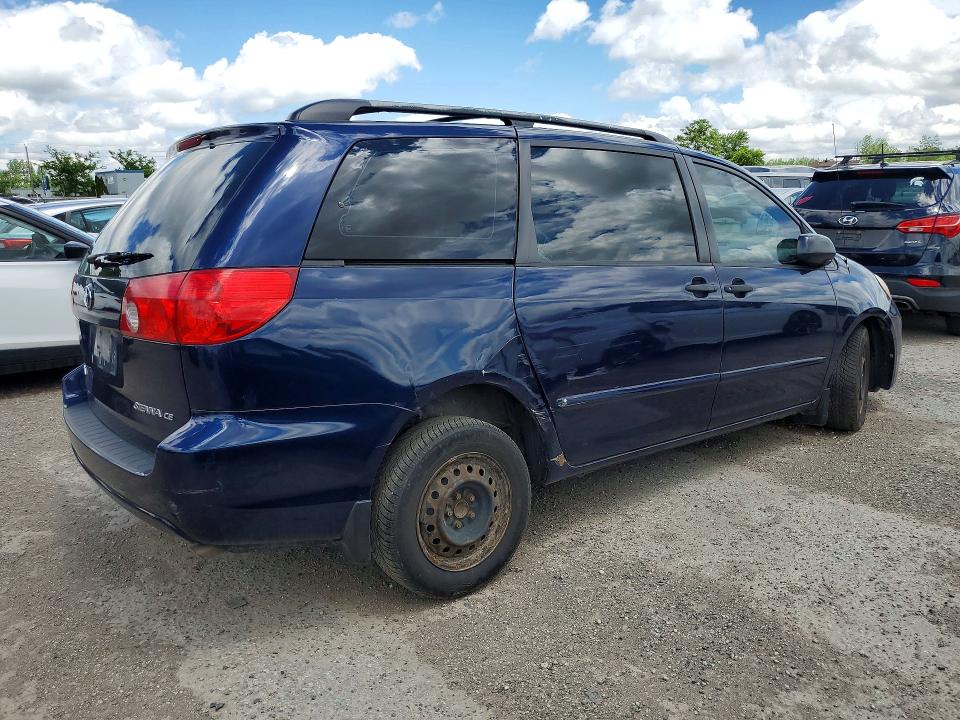Photo 3 from auction – 2007 TOYOTA SIENNA with VIN 5TDZK29CX7S043049