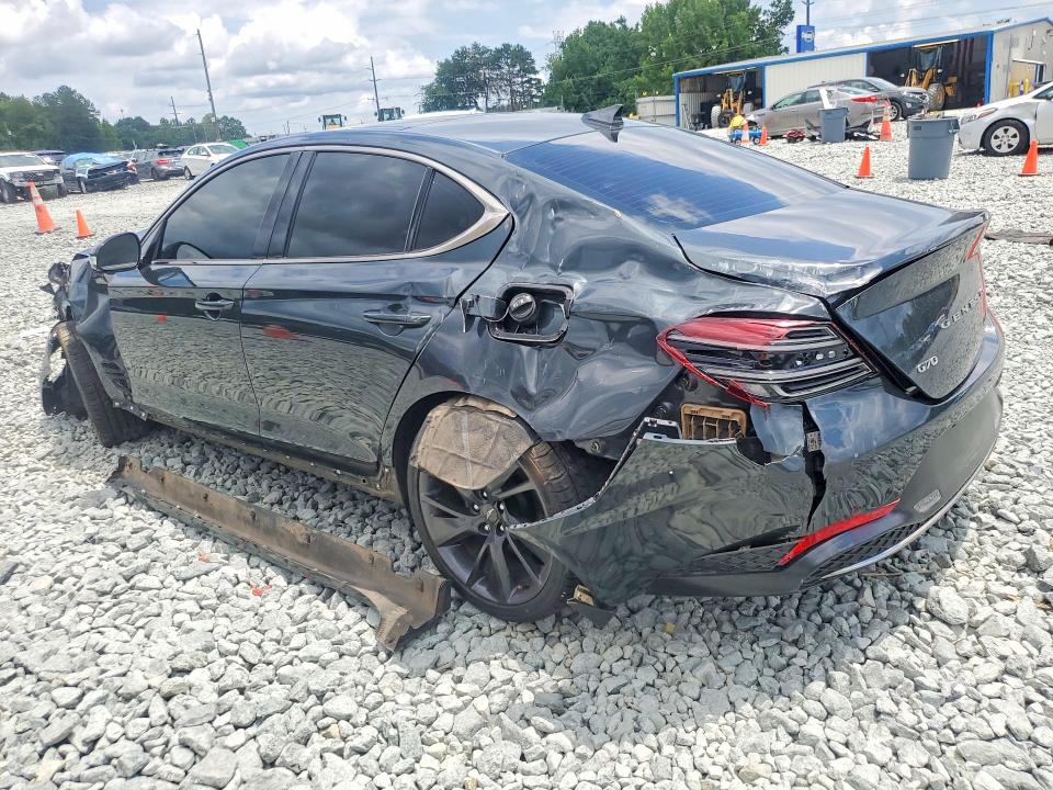Photo 2 from auction – 2023 GENESIS G70 with VIN KMTG34TA1PU108651