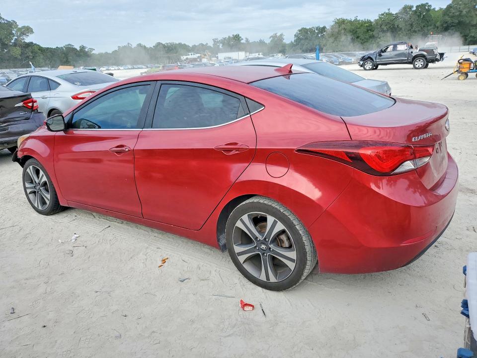 Photo 2 from auction – 2014 HYUNDAI ELANTRA with VIN KMHDH4AH7EU035152