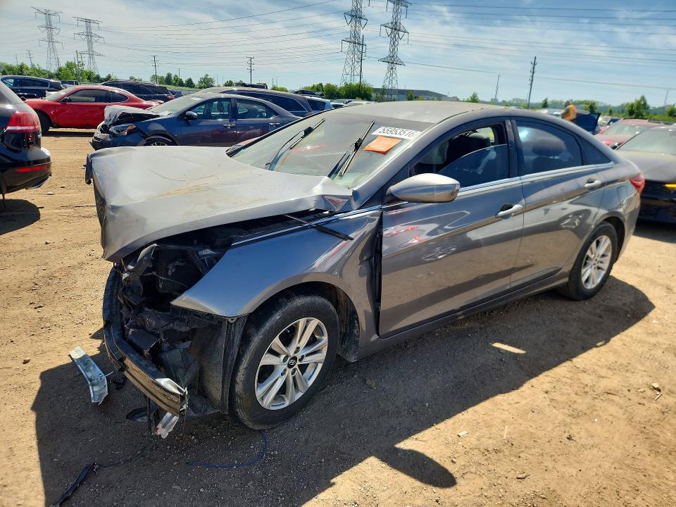 HYUNDAI SONATA 2013 with VIN 5NPEB4AC4DH667372 - Photo from auction