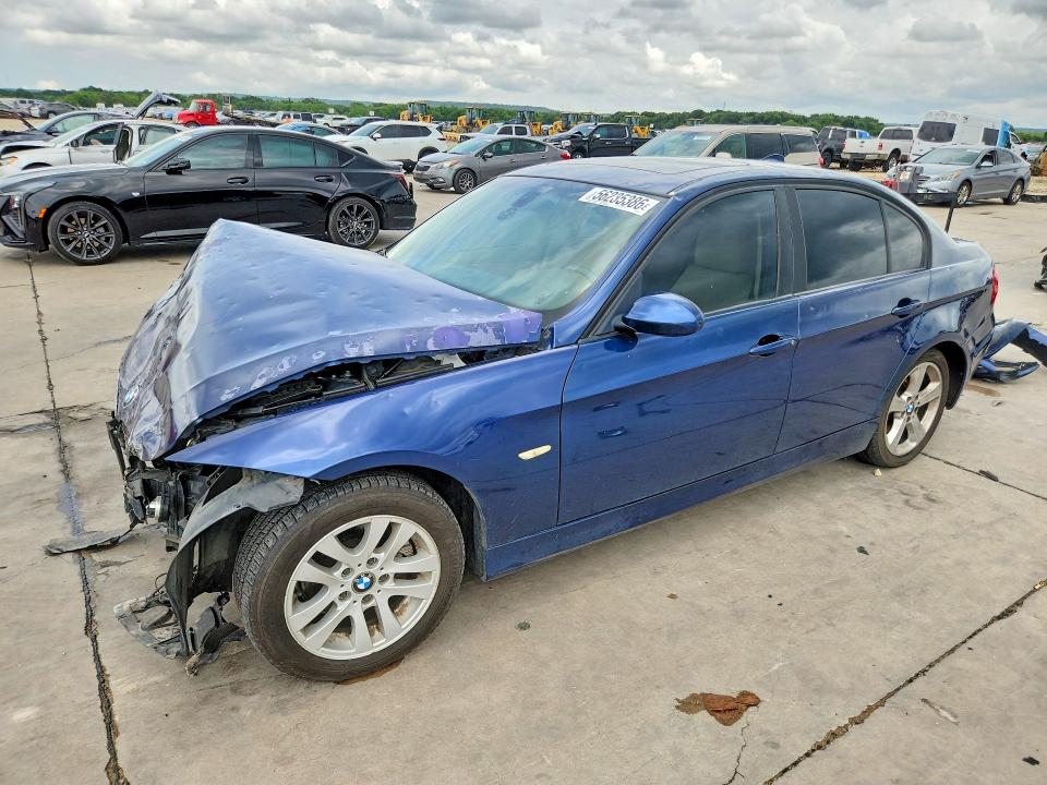 BMW 325 2006 with VIN WBAVB135X6PT14989 - Photo from auction