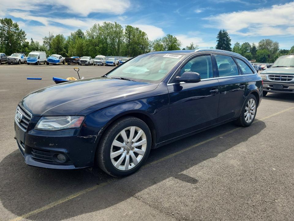 AUDI A4 2011 with VIN WAUWFAFL1BA114891 - Photo from auction