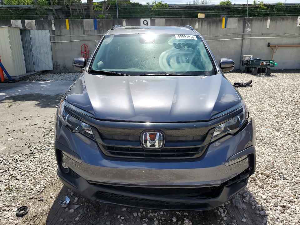 Photo 5 from auction – 2022 HONDA PILOT with VIN 5FNYF5H27NB029248