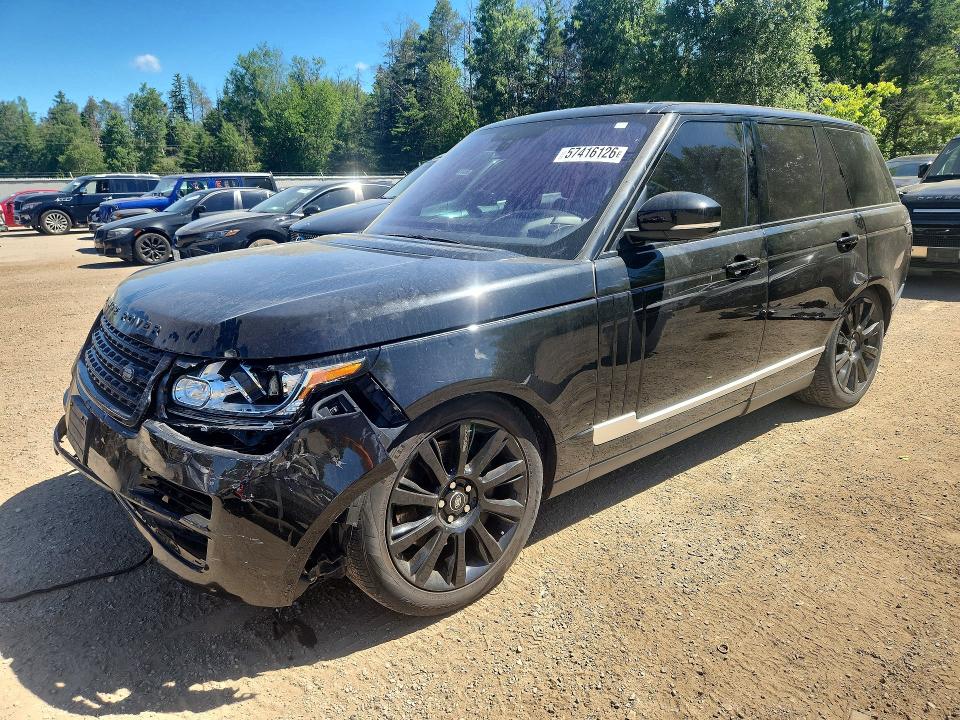 LAND ROVER RANGE ROVER 2016 with VIN SALGV2EFXGA254482 - Photo from auction