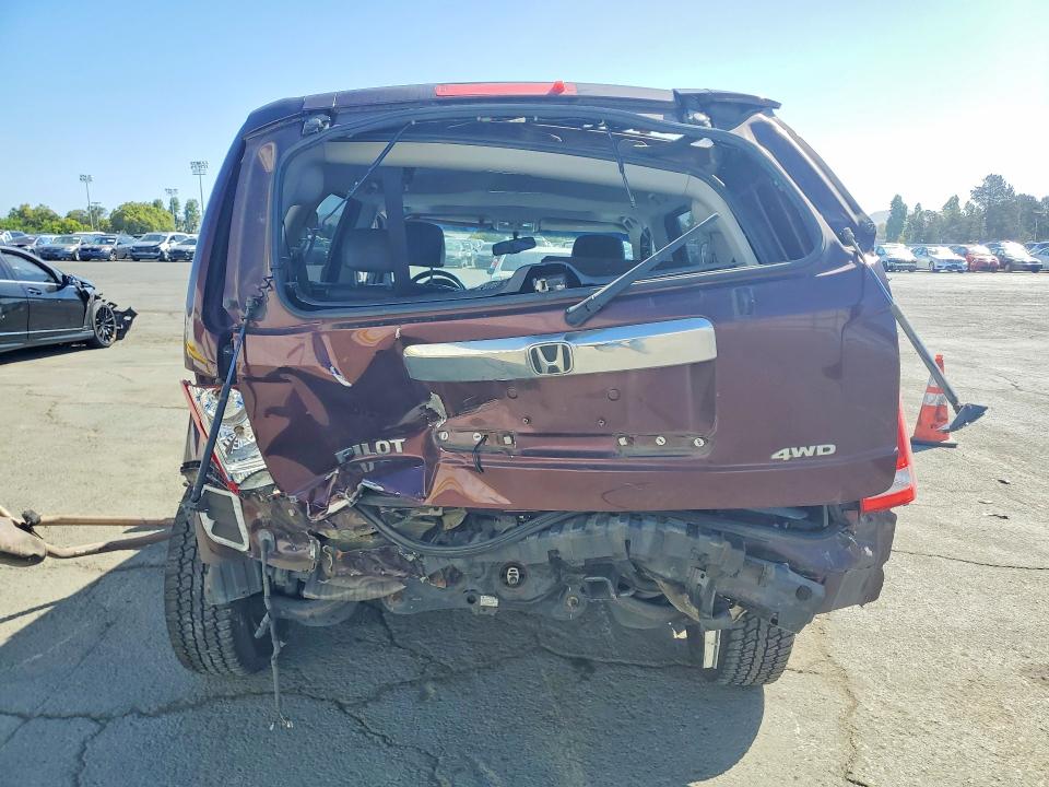 Photo 6 from auction – 2011 HONDA PILOT with VIN 5FNYF4H70BB071097