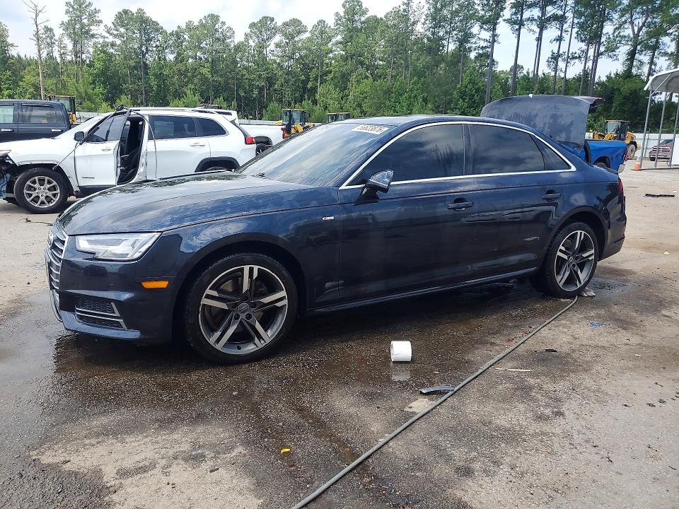 AUDI A4 2018 with VIN WAULMAF46JA109539 - Photo from auction