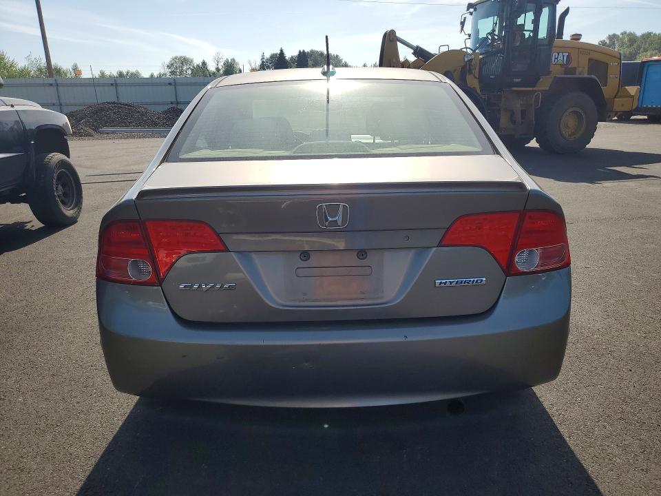 Photo 6 from auction – 2007 HONDA CIVIC with VIN JHMFA36297S030919