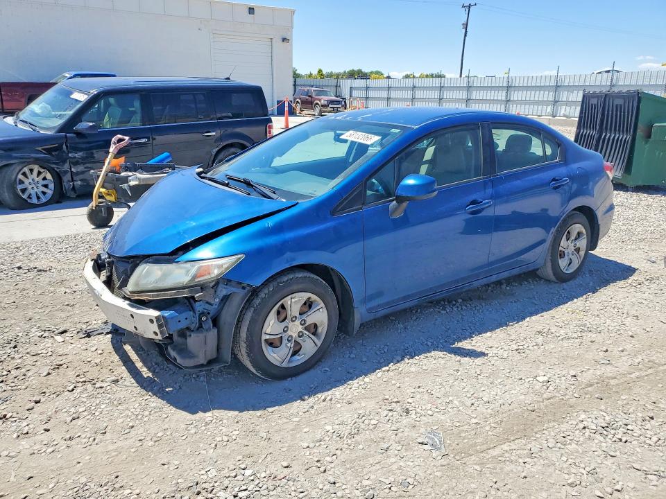 HONDA CIVIC 2013 with VIN 2HGFB2F59DH589958 - Photo from auction
