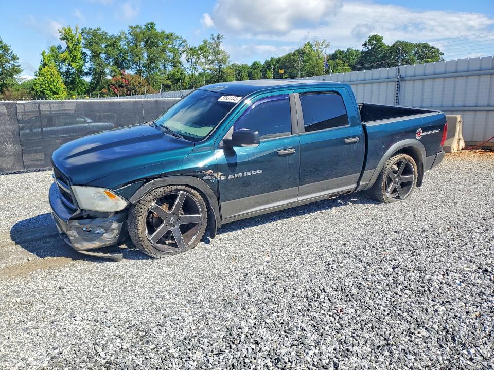 DODGE RAM 1500 2011 with VIN 1D7RV1CT6BS655751 - Photo from auction