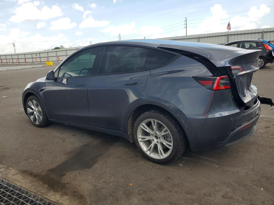 Photo 2 from auction – 2021 TESLA MODEL Y with VIN 5YJYGDEE1MF070298