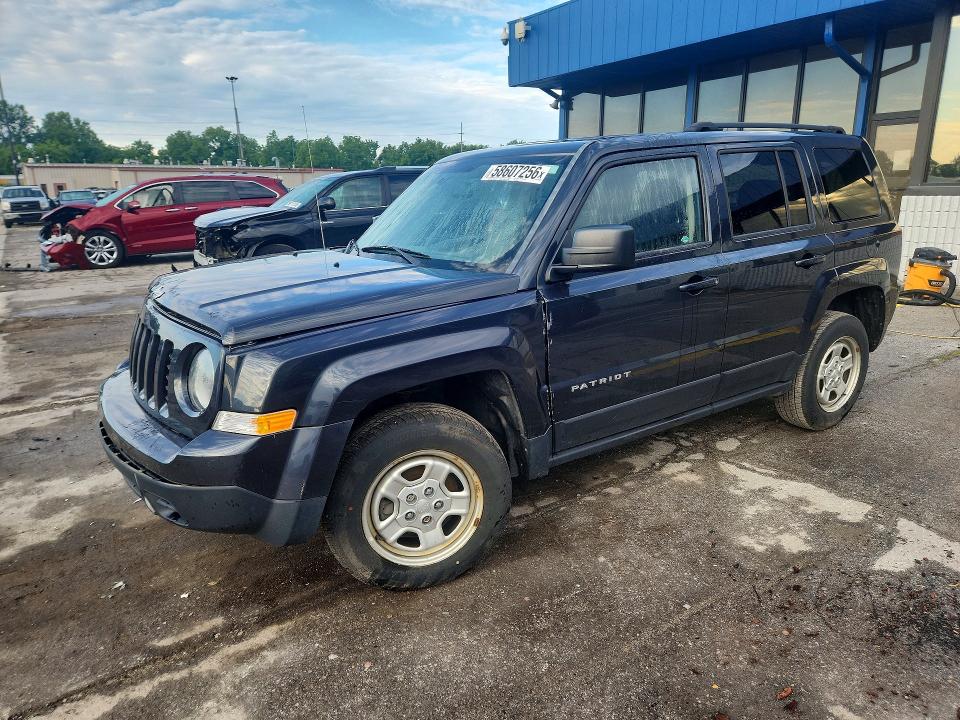 2016 JEEP PATRIOT - Търг №58607256