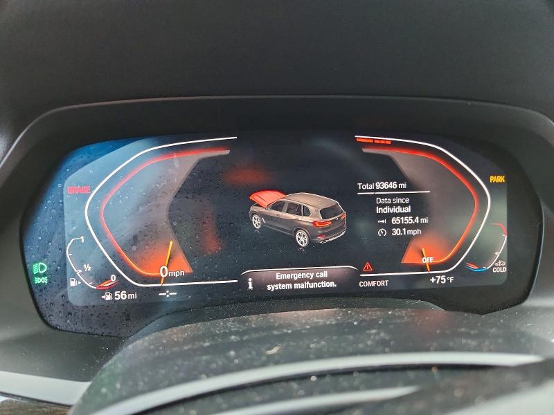 Photo 9 from auction – 2020 BMW X5 with VIN 5UXCR4C02L9B52045