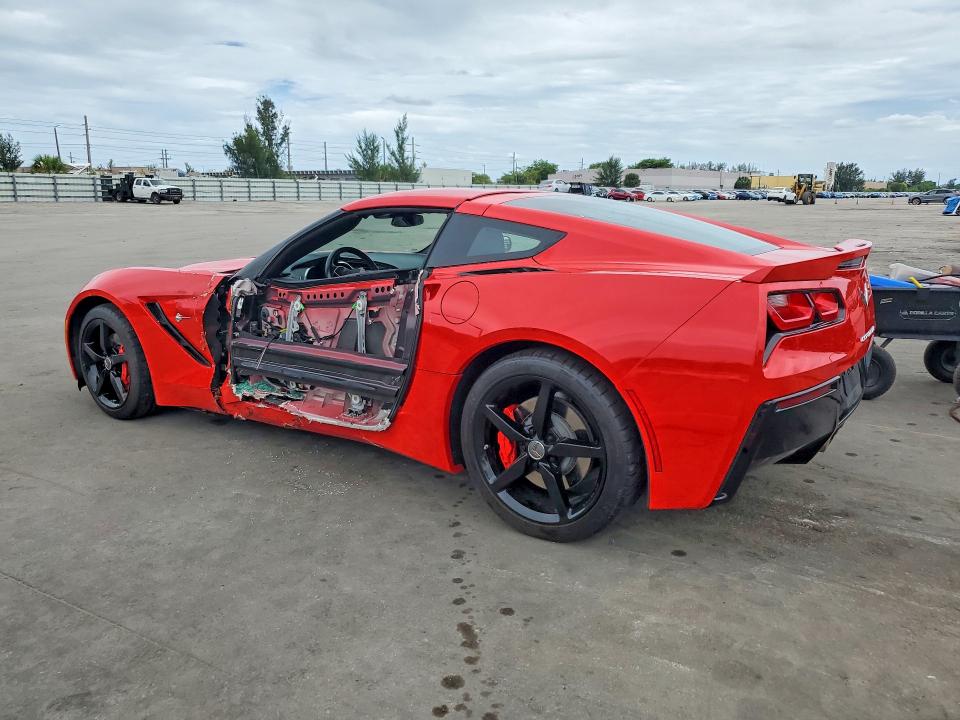 Photo 2 from auction – 2015 CHEVROLET CORVETTE with VIN 1G1YA2D75F5124823