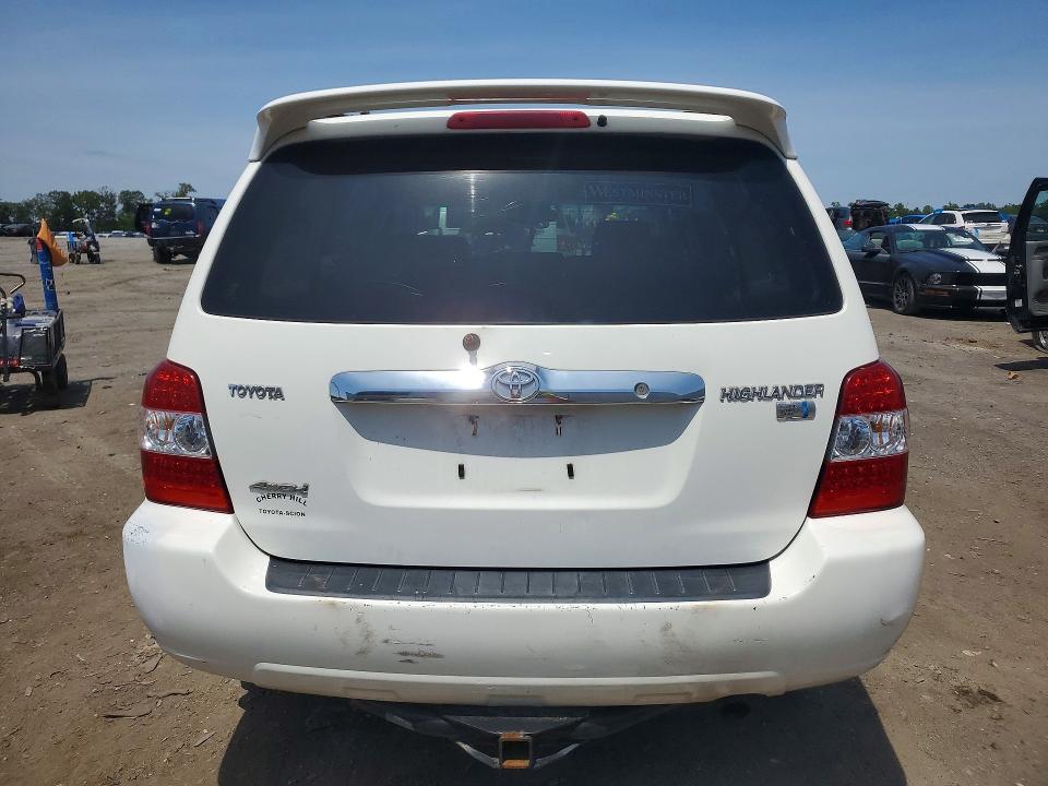 Photo 6 from auction – 2006 TOYOTA HIGHLANDER with VIN JTEEW21A660026789