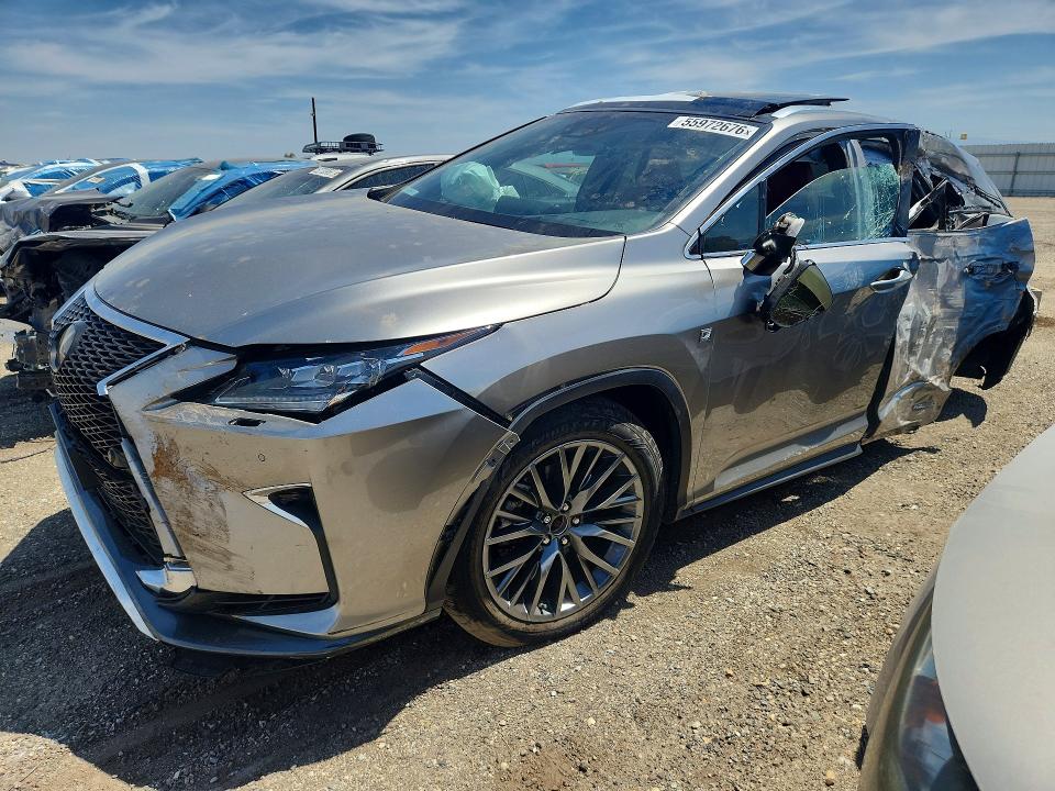 LEXUS RX 450H 2019 with VIN 2T2BGMCA0KC042012 - Photo from auction