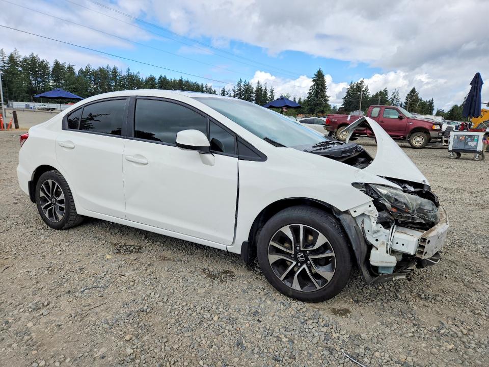 Photo 4 from auction – 2013 HONDA CIVIC with VIN 19XFB2F88DE038487