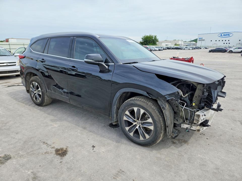 Photo 4 from auction – 2022 TOYOTA HIGHLANDER with VIN 5TDGZRAH8NS538365
