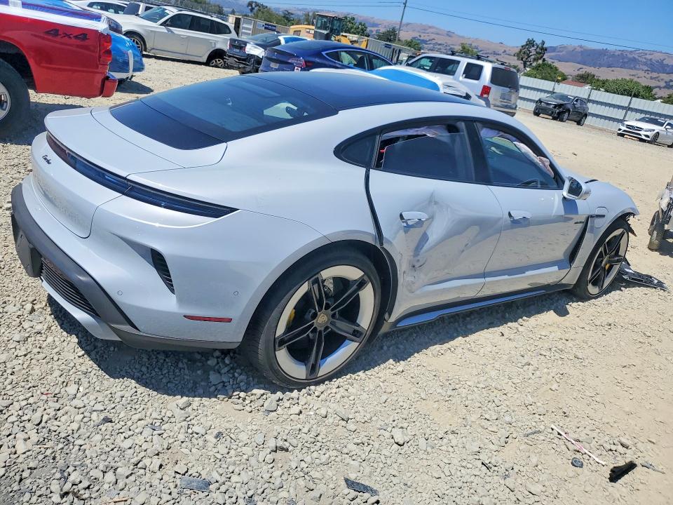 Photo 3 from auction – 2025 PORSCHE TAYCAN with VIN WP0AC2Y18SSA55567