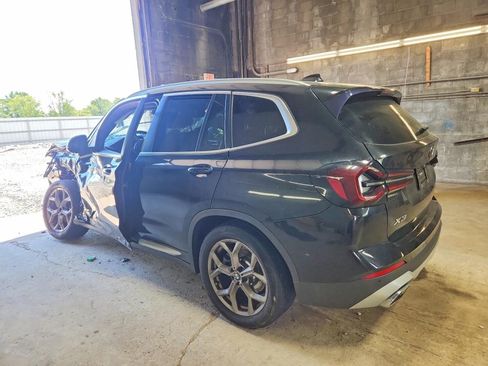 Photo 2 from auction – 2022 BMW X3 with VIN 5UX53DP07N9M15568