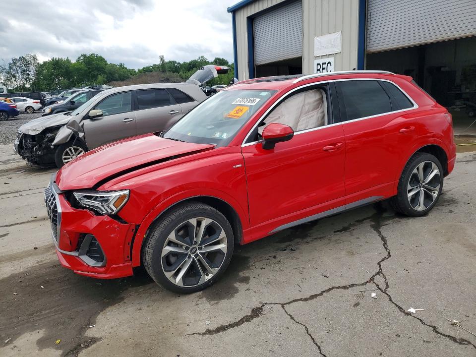 AUDI Q3 2020 with VIN WA1EECF30L1041828 - Photo from auction